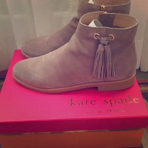 Kate spade suede boots practically NEW